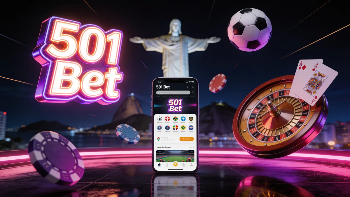 Aplicativo móvel: jogue na 501 bet onde quiser: guia de 501 bet para jogadores no Brasil